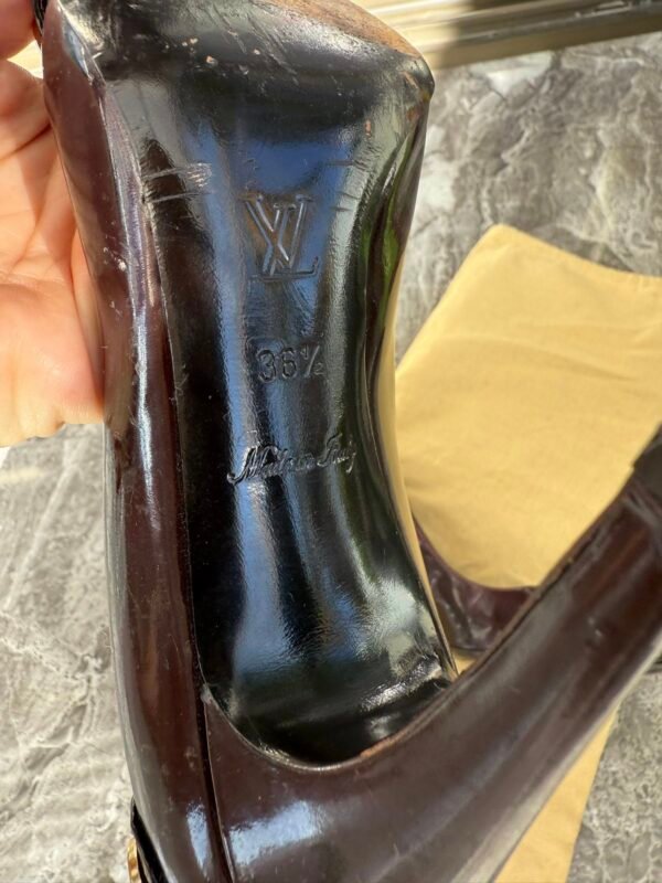 Louis Vuitton Bordo Heels — Size 36.5 | נעלי עקב לואי ויטון - Image 3