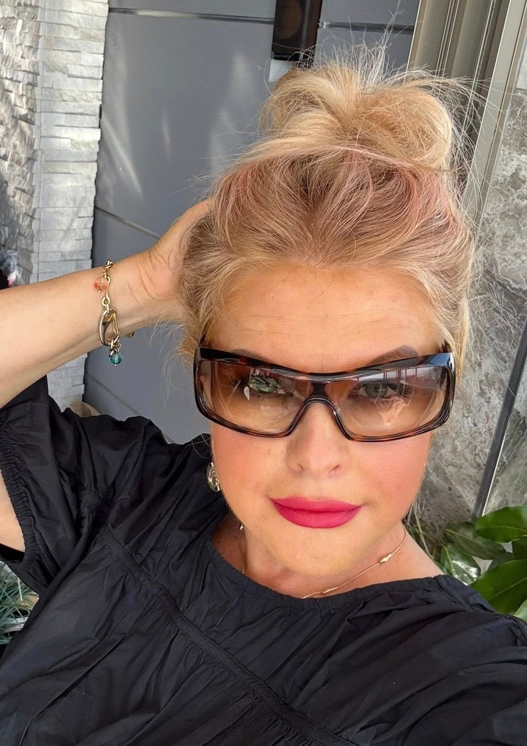 Dior — солнцезащитные очки oversize (градиентные линзы), цена 450 ₪ | Dior — משקפי שמש אוברסייז (עדשות גרדיאנט), מחיר 450 ₪ | Julia Raskin Style