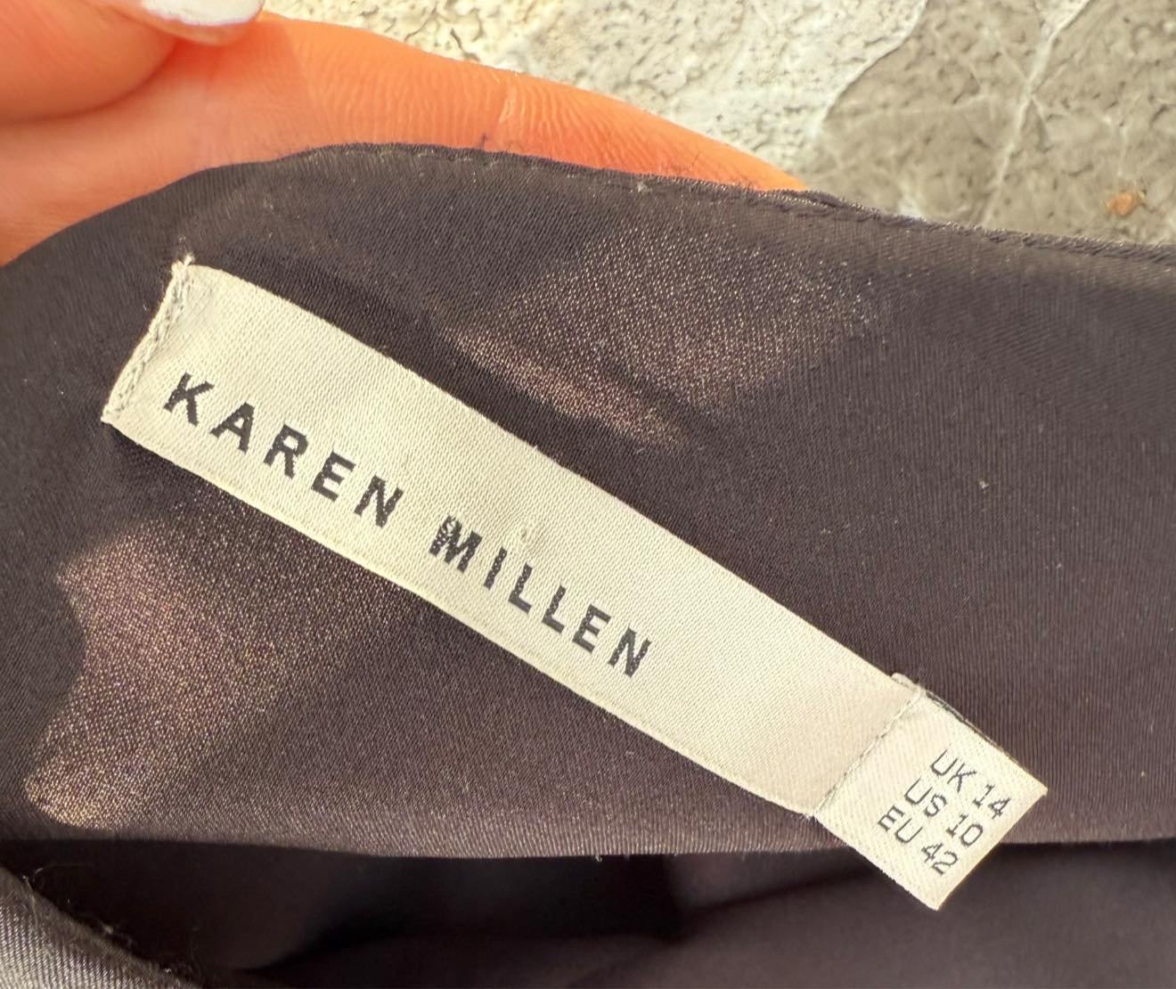 Karen Millen — чёрное асимметричное мини с драпировкой, размер M — 350 ₪ | Karen Millen — שמלת מיני שחורה א-סימטרית עם דרייפינג, מידה M — 350 ₪ | Julia Raskin Style - Image 2
