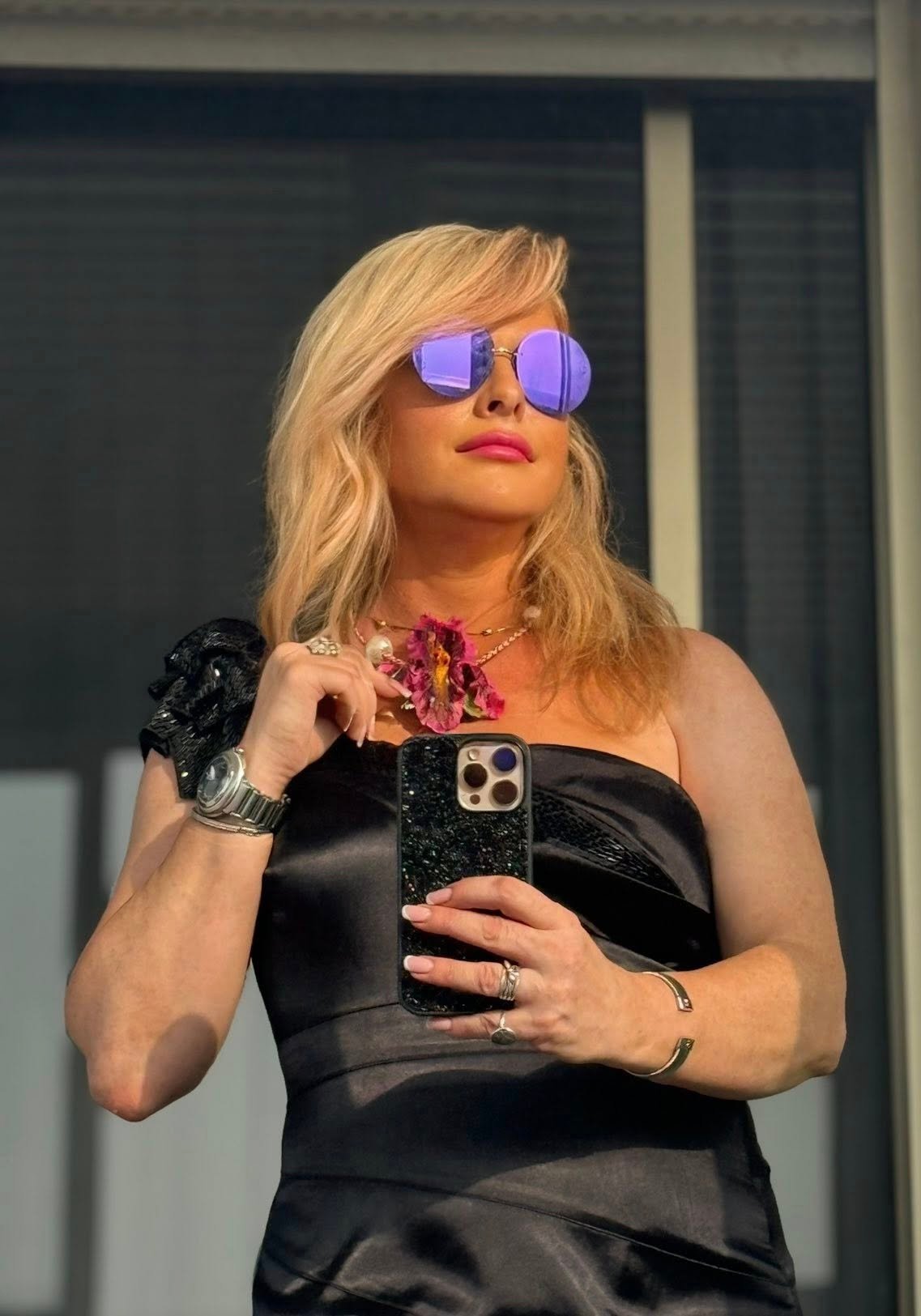 Karen Millen чёрное асимметричное мини-платье, размер M, 350 ₪.