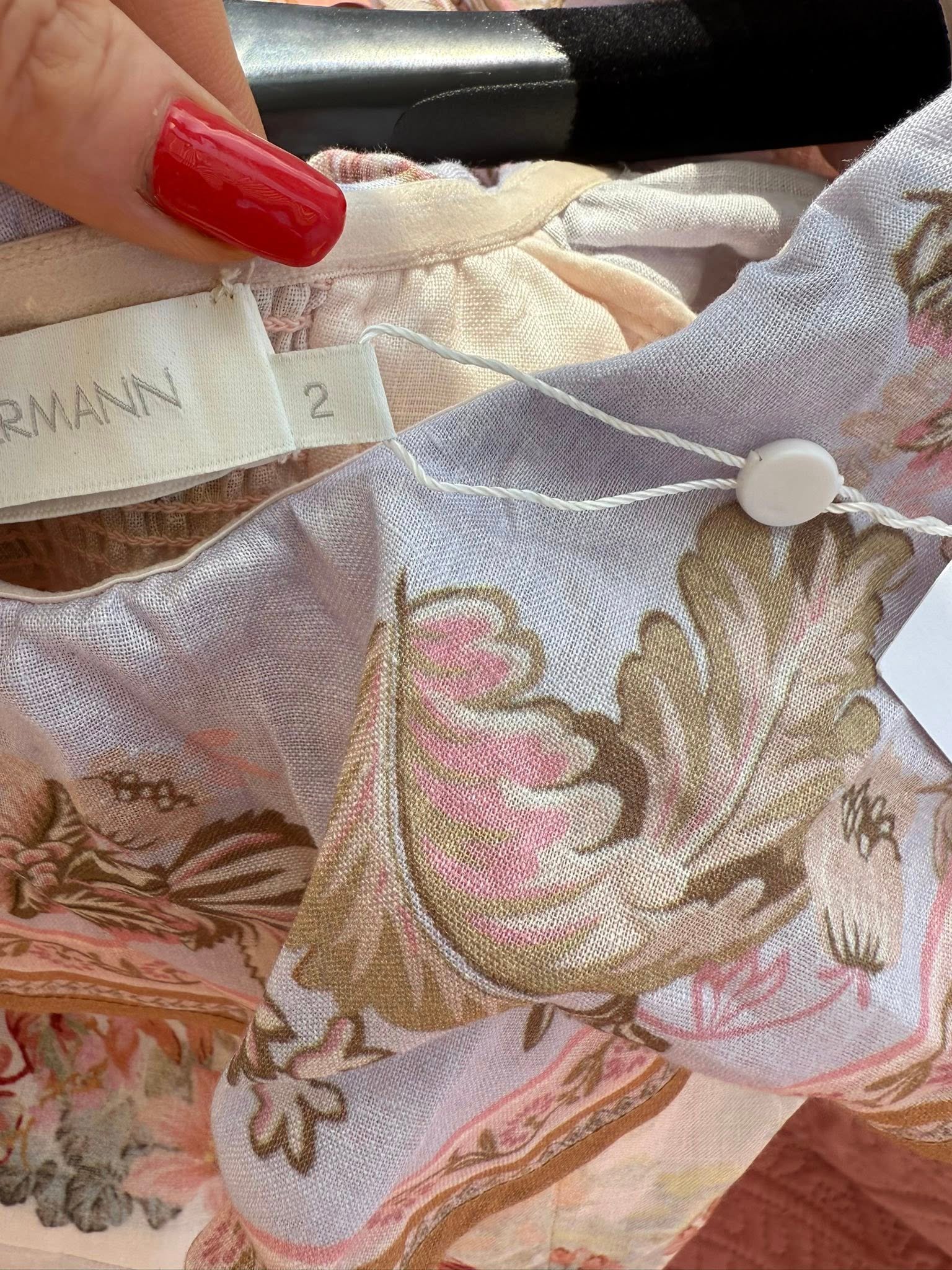 Zimmermann — платья с цветочным принтом, размеры 2–3 — 1100 ₪ | Zimmermann — שמלות בהדפס פרחים, מידות 2–3 — 1100 ₪ | Julia Raskin Style - Image 2