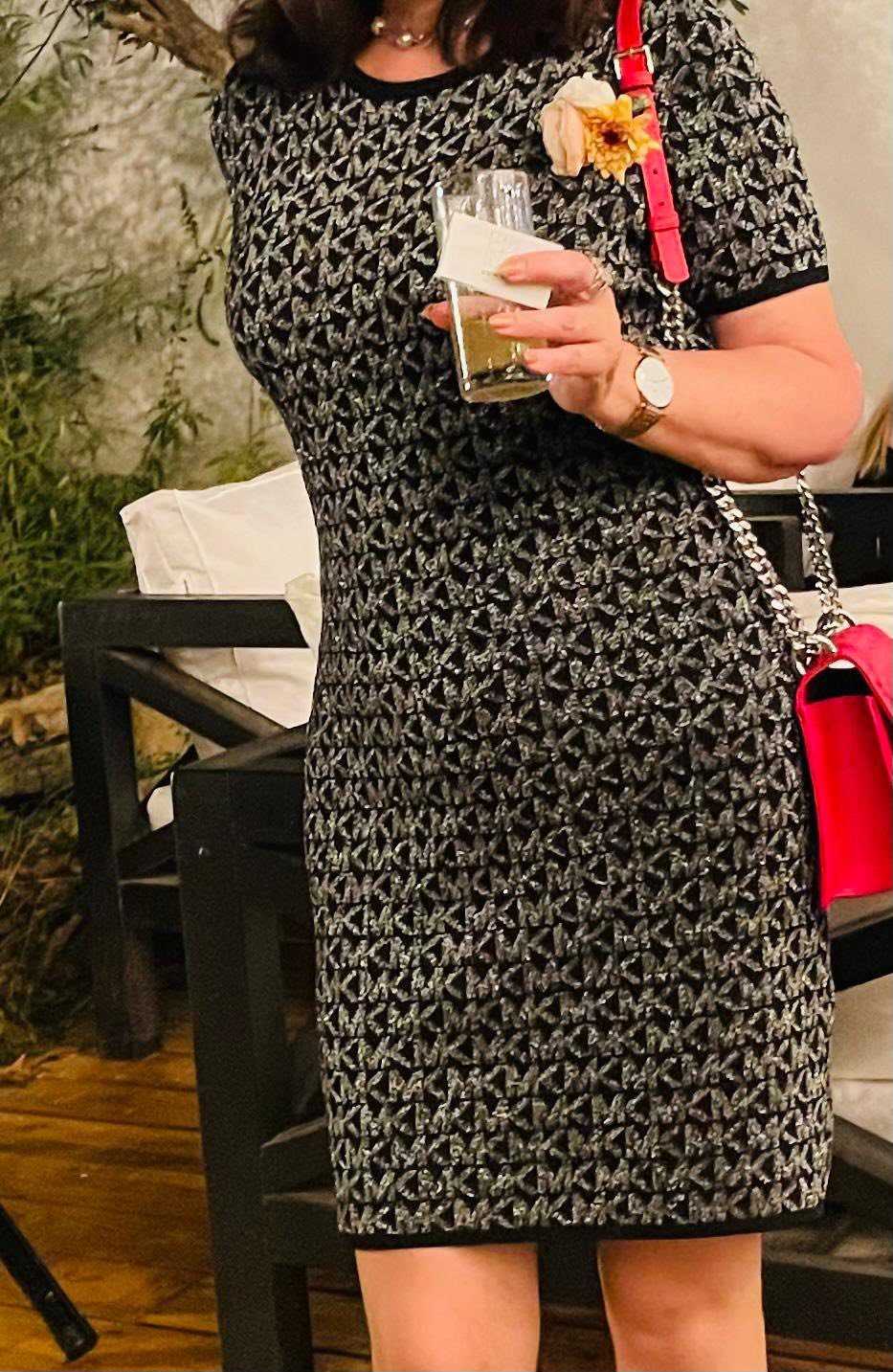 Платье Michael Kors с логотипом MK