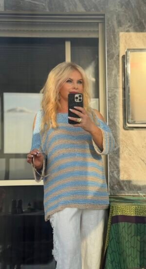 Hannibal Laguna в голубо-бежевых тонах