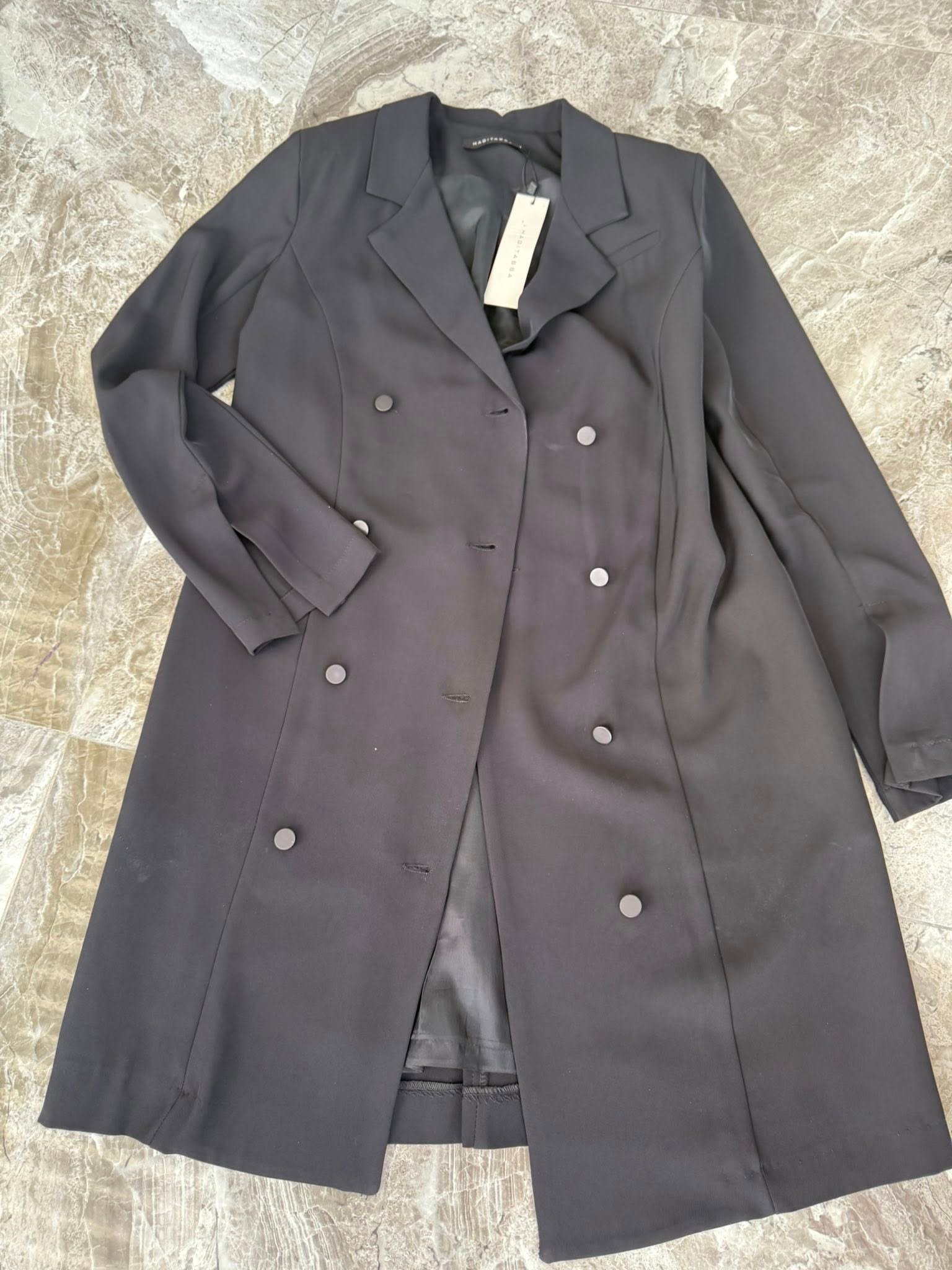 Hagit Tassa — маленькое чёрное платье-пиджак, размер S–M | חגית טסה – שמלת בלייזר שחורה קלאסית — 400 ₪ - Image 3