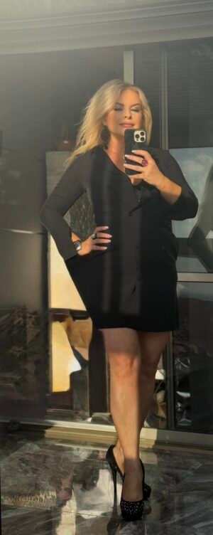 Чёрное платье-пиджак Hagit Tassa с биркой