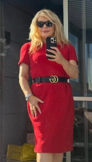 Weill Paris — оригинальное красное платье