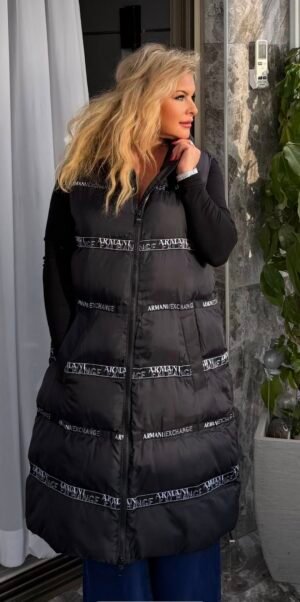 Armani Exchange A|X — чёрный утеплённый жилет XL | 680 ₪ | Ашкелон